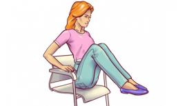 6 bài tập để bụng phẳng lì mà chỉ cần ngồi tại ghế văn phòng