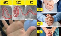 Nếu sở hữu những đặc điểm này trên cơ thể, bạn thuộc nhóm dân số cực kỳ hiếm trên thế giới