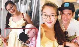 Vợ Huy Khánh dính nghi án mang bầu khi lộ vòng hai to bất thường