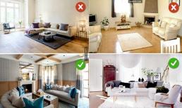 16 lỗi sai khi thiết kế nội thất phòng khách mà 90% ai cũng mắc phải