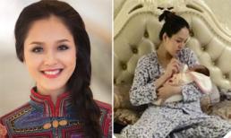 Á hậu Hoàng Anh sinh con gái sau 6 tháng tổ chức đám cưới