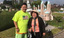 Minh Béo đi du lịch cùng mẹ tại châu Âu