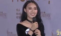 Thí sinh Hoa hậu Hoàn vũ Việt Nam khiến tất cả ban giám khảo động viên nhau bình tĩnh vì... quá sốc