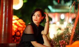 Sau ồn ào với NSND Anh Tú, vợ Xuân Bắc khoe vẻ đẹp dịu dàng dưới trời thu Hà Nội