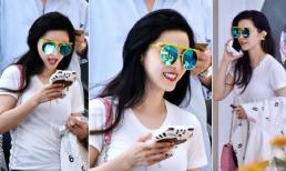 Vừa ăn mặc sang chảnh tại Paris, Phạm Băng Băng xuất hiện ở sân bay giản dị đến khó tin