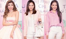 Thu Minh, Chi Pu rủ nhau diện đồ giản dị nhưng cực thanh lịch 'quẩy' cùng Trang Pháp