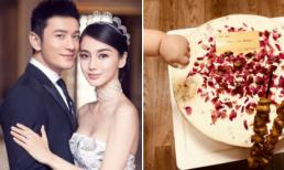 Con trai Huỳnh Hiểu Minh tinh nghịch trong dịp kỷ niệm 2 năm ngày cưới của bố mẹ