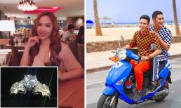 Tin sao Việt ngày 13/10/2017: Quỳnh Thư được bạn trai tặng nhẫn kim cương, Hồ Vĩnh Khoa hạnh phúc bên chồng ở Mỹ