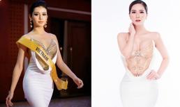 Cùng một thiết kế, nữ doanh nhân Di Băng đâu kém cạnh Huyền My