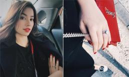 Hoa hậu Phạm Hương gây xôn xao khi khoe khéo nhẫn kim cương 'khủng' ở ngón áp út