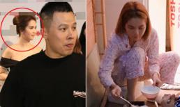 Sau ồn ào ngó lơ Khắc Tiệp, Ngọc Trinh được khen ngợi hết lời khi mặc 'kín cổng cao tường' vào bếp