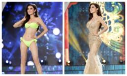 Huyền My rực rỡ và quyến rũ trong trang phục dạ hội và bikini tại bán kết Miss Grand International 2017