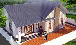 Mẫu nhà cấp 4 đẹp mê ly với phí xây dựng chỉ từ 200 – 250 triệu đồng 