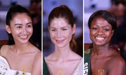 Hà Thu và thí sinh Hoa hậu Trái đất 2017 gây thất vọng khi để mặt mộc