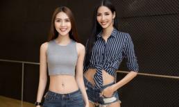 Trước thềm Bán kết HHHV, Hoàng Thùy vẫn tận tình 'luyện' catwalk cho học trò