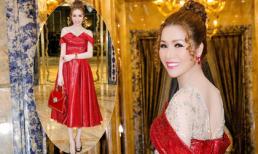 Hoa hậu Bùi Thị Hà thời thượng đầy phong cách với túi Gucci và váy 'tông xuyệt tông'