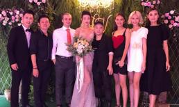 Sao Việt rạng rỡ tham dự đám cưới của Kha Mỹ Vân và chồng Tây