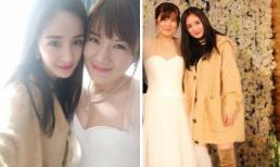 Cố tình ăn vận giản dị để không lấn át cô dâu, Dương Mịch vẫn hút ánh nhìn