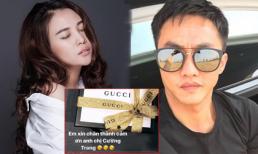 Kí tắt tên trên quà tặng Kỳ Duyên, Cường Đô la - Đàm Thu Trang khẳng định một đôi?