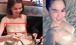 Ngọc Trinh bị soi vòng một 'phẳng lì' không như vẻ nóng bỏng trong những bức ảnh quá khứ