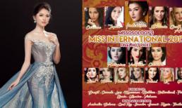 Trước thềm chung kết Hoa hậu Quốc tế, Thùy Dung trượt bảng dự đoán top 15 