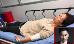 Mẹ của ca sĩ Đình Bảo bị té ở băng truyền, đầu đập xuống sàn
