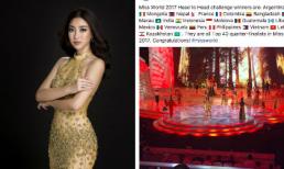 Trước thềm chung kết, Đỗ Mỹ Linh giành suất vào Top 40 “Hoa hậu thế giới 2017”