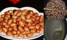 Bí quyết để món lạc rang muối giòn tan béo ngậy như ngoài hàng