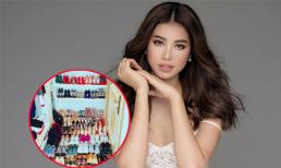 Đến lượt Phạm Hương khoe tủ giày hiệu gần 100 đôi hoành tráng