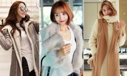 Phối đồ ngày rét vừa ấm vừa xinh như gái Hàn