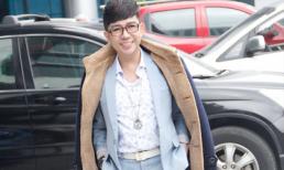 Long Nhật ăn mặc phong phanh tái xuất thủ đô giữa ngày giá lạnh