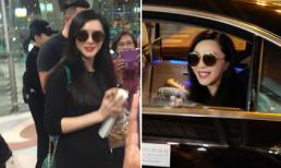 Phạm Băng Băng xuất hiện ở Thái Lan với cây đen giản dị