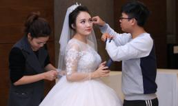 Người 'phù phép' giúp cô dâu Nhật Thủy trở nên lộng lẫy và tỏa sáng trong ngày cưới là ai?