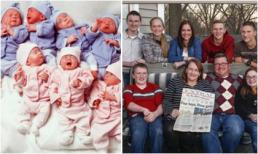 Ca sinh 7 sống sót đầu tiên trên thế giới hiện ra sao?