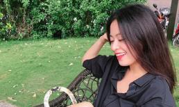 Diện áo giấu quần giản dị, Hoàng Thùy Linh vẫn xinh đẹp thu hút ánh nhìn