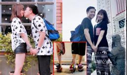 Từ bỏ phong cách 'chuẩn men', Trấn Thành mặc đồ đôi siêu nhí nhảnh với vợ khi đi du lịch Thái Lan