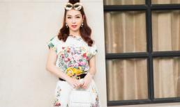 Hoa hậu Jennifer Phạm sành điệu xuống phố với 'cây' hàng hiệu