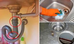 Mẹo chữa tắc đường ống nước đơn giản không cần thợ