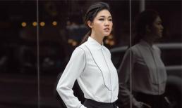 Á hậu Thanh Tú gây ấn tượng với phong cách thời trang sành điệu