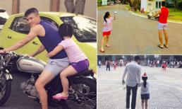 Loạt ảnh chứng minh Công Vinh là một người cha tuyệt vời