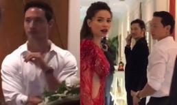 Bỏ mặc người yêu cũ hé lộ chuyện tình hai năm trước, Kim Lý thoải mái đi ủng hộ Hà Hồ