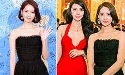 Yoona diện đầm cúp ngực 'đọ sắc' bên mỹ nhân Trung Quốc