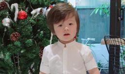 Con trai Elly Trần 'đốn tim' fans khi khoe kiểu tóc mới