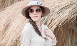 Lý Nhã Kỳ mặc 'ton sur ton' trẻ trung ở Hội An