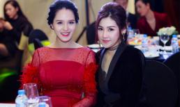 Bộ đôi Á hậu Tú Anh - Hoàng Anh tươi tắn hội ngộ tại sự kiện