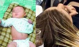 Mẹ bầu bí vẫn cố tình đi nhuộm tóc, và đây là hậu quả sững người sau khi sinh con ra