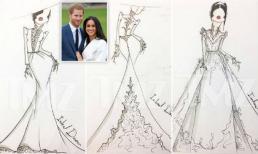 Tiết lộ mẫu váy cưới của Công nương Anh tương lai Meghan Markle