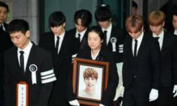 Gia đình, bạn bè, đồng nghiệp buồn bã đưa Jonghyun (SHINee) về nơi an nghỉ cuối cùng