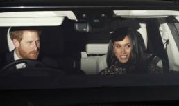 Meghan Markle đẹp quý phái trong lần đầu tiên gặp gỡ gia đình Hoàng gia