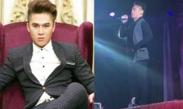 Ca sĩ trẻ đòi đánh nhau tay đôi trên sân khấu khi hát hội chợ bị ném đá